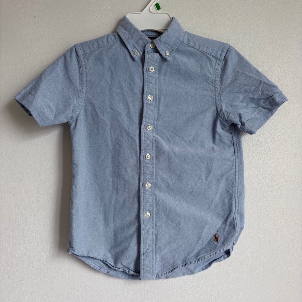 Polo Ralph Lauren Light Blue Casual Button Down Shirt